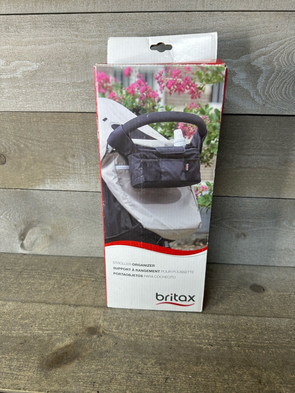 Britax Stroller Organizer with Insulated Cup Holders LG Center Compartment New